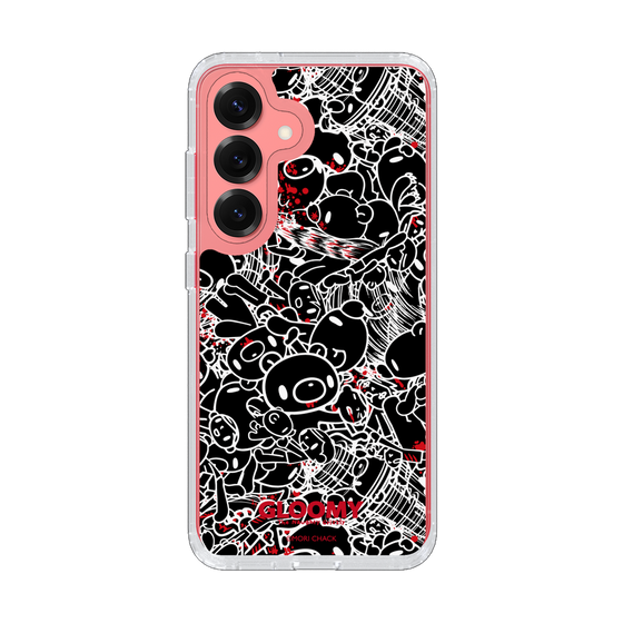 Slim Protection Case［ Gloomy - Pattern - Black ］