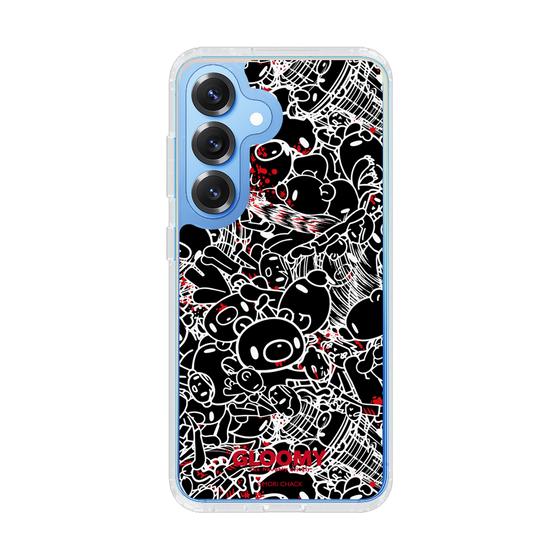 Slim Protection Case［ Gloomy - Pattern - Black ］