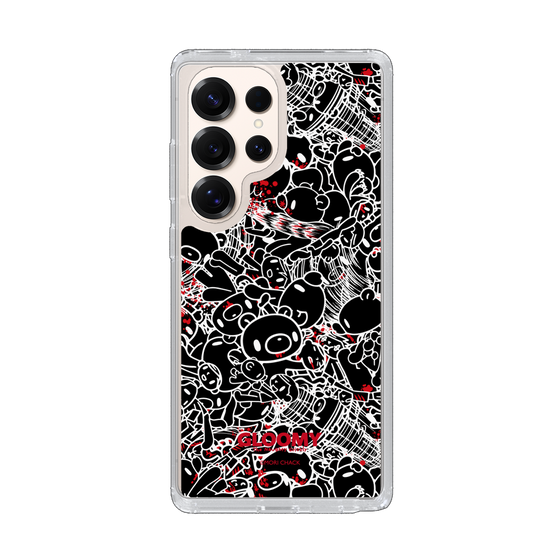 Slim Protection Case［ Gloomy - Pattern - Black ］