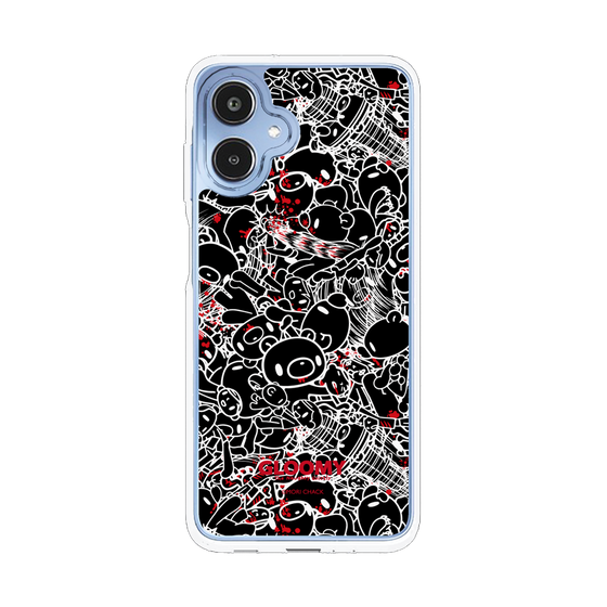 Slim Protection Case［ Gloomy - Pattern - Black ］