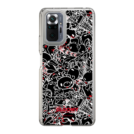 Slim Protection Case［ Gloomy - Pattern - Black ］