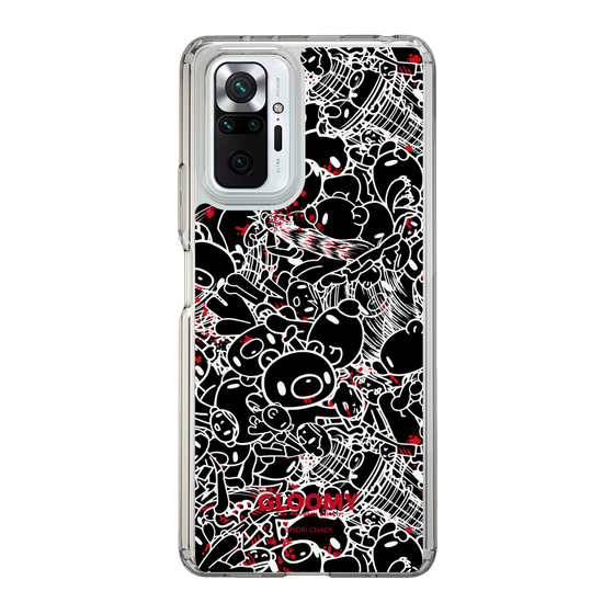 Slim Protection Case［ Gloomy - Pattern - Black ］