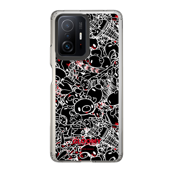 Slim Protection Case［ Gloomy - Pattern - Black ］