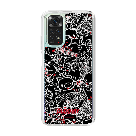 Slim Protection Case［ Gloomy - Pattern - Black ］