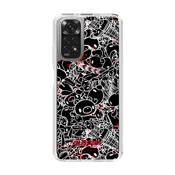 Slim Protection Case［ Gloomy - Pattern - Black ］