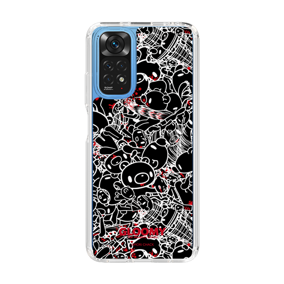 Slim Protection Case［ Gloomy - Pattern - Black ］