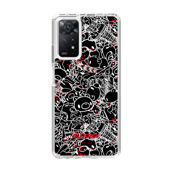 Slim Protection Case［ Gloomy - Pattern - Black ］