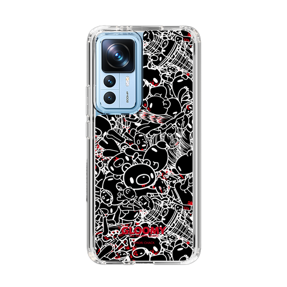 Slim Protection Case［ Gloomy - Pattern - Black ］