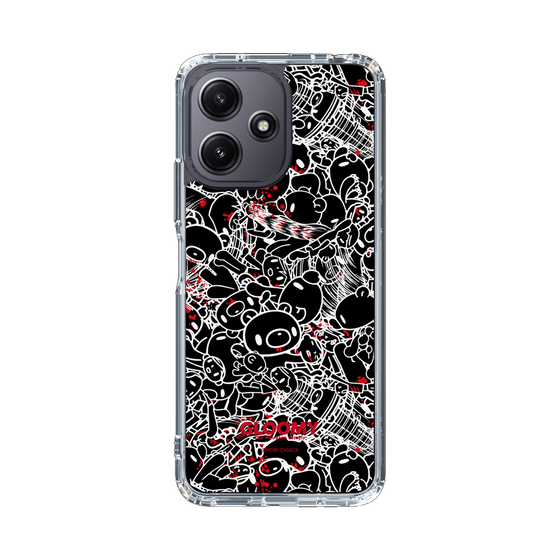 Slim Protection Case［ Gloomy - Pattern - Black ］