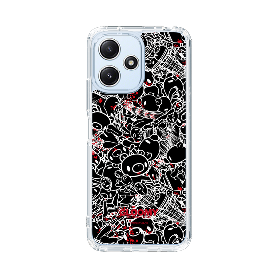 Slim Protection Case［ Gloomy - Pattern - Black ］