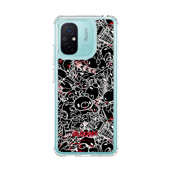 Slim Protection Case［ Gloomy - Pattern - Black ］