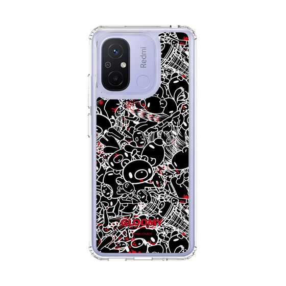 Slim Protection Case［ Gloomy - Pattern - Black ］