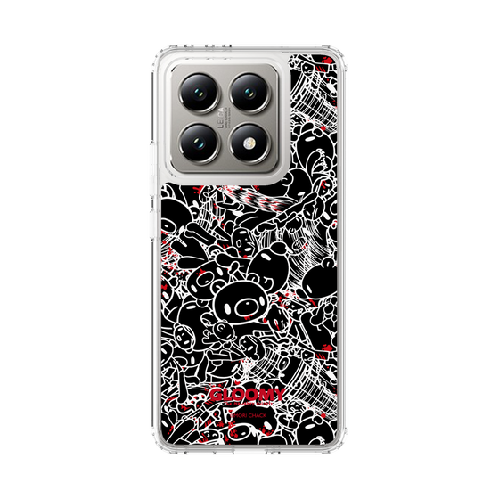 Slim Protection Case［ Gloomy - Pattern - Black ］