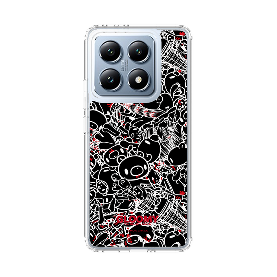 Slim Protection Case［ Gloomy - Pattern - Black ］