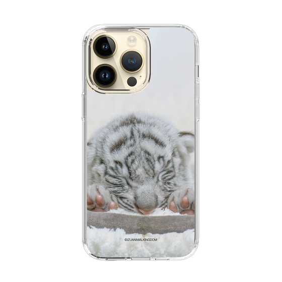 Slim Protection Case［ The Izu Animal Kingdom - White Tiger - Baby Tiger ］