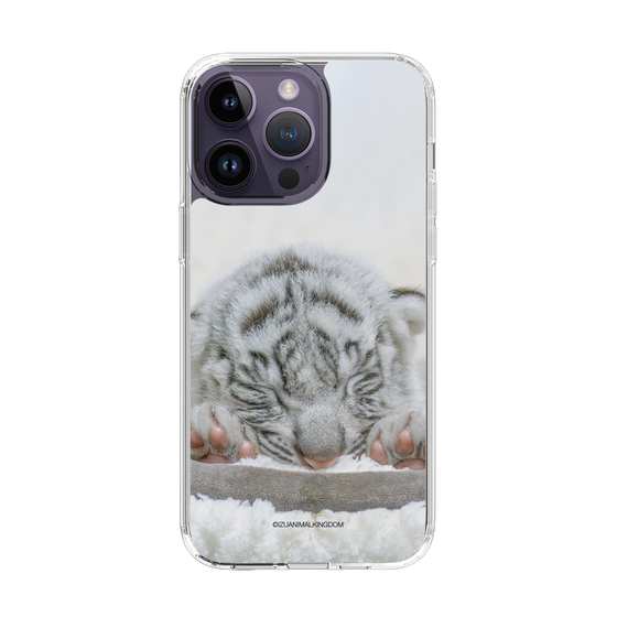 Slim Protection Case［ The Izu Animal Kingdom - White Tiger - Baby Tiger ］