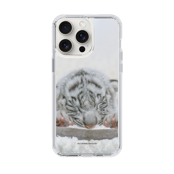 Slim Protection Case［ The Izu Animal Kingdom - White Tiger - Baby Tiger ］