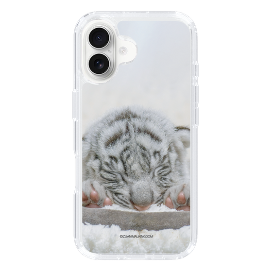 Slim Protection Case［ The Izu Animal Kingdom - White Tiger - Baby Tiger ］