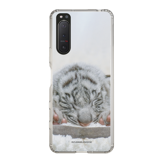 Slim Protection Case［ The Izu Animal Kingdom - White Tiger - Baby Tiger ］