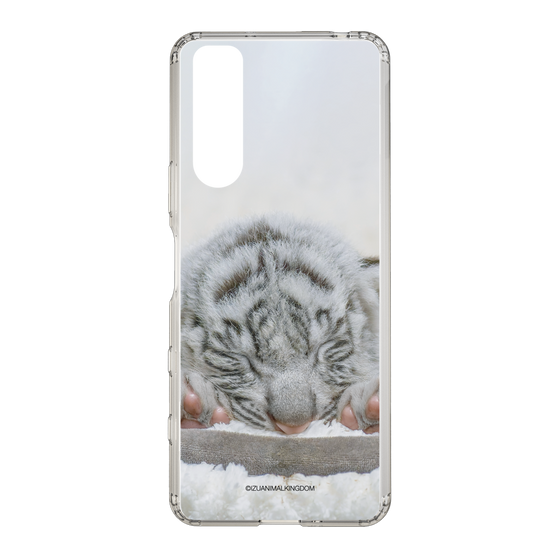 Slim Protection Case［ The Izu Animal Kingdom - White Tiger - Baby Tiger ］