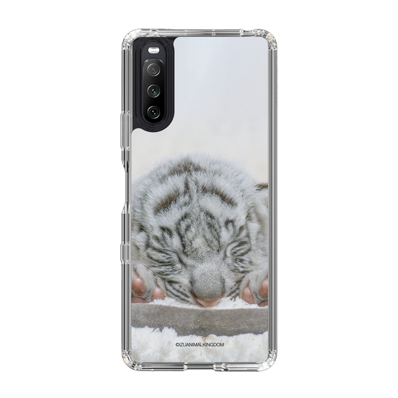 Slim Protection Case［ The Izu Animal Kingdom - White Tiger - Baby Tiger ］