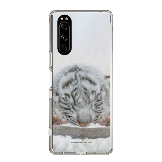 Slim Protection Case［ The Izu Animal Kingdom - White Tiger - Baby Tiger ］