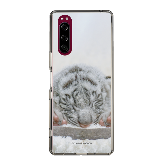 Slim Protection Case［ The Izu Animal Kingdom - White Tiger - Baby Tiger ］