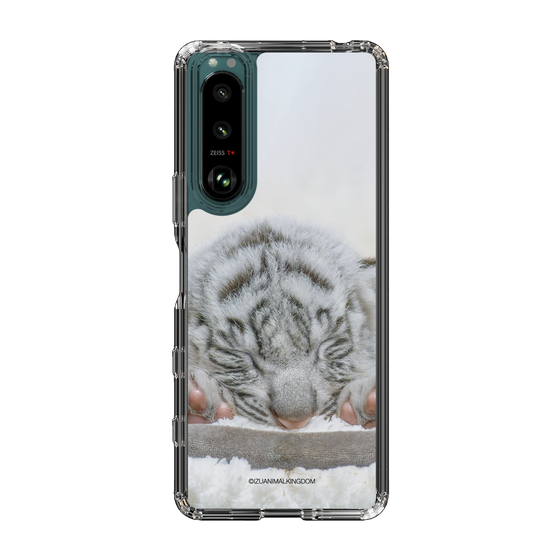 Slim Protection Case［ The Izu Animal Kingdom - White Tiger - Baby Tiger ］