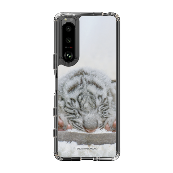 Slim Protection Case［ The Izu Animal Kingdom - White Tiger - Baby Tiger ］