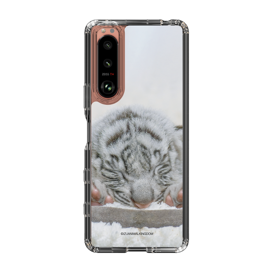 Slim Protection Case［ The Izu Animal Kingdom - White Tiger - Baby Tiger ］