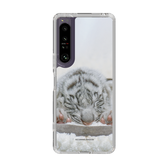 Slim Protection Case［ The Izu Animal Kingdom - White Tiger - Baby Tiger ］