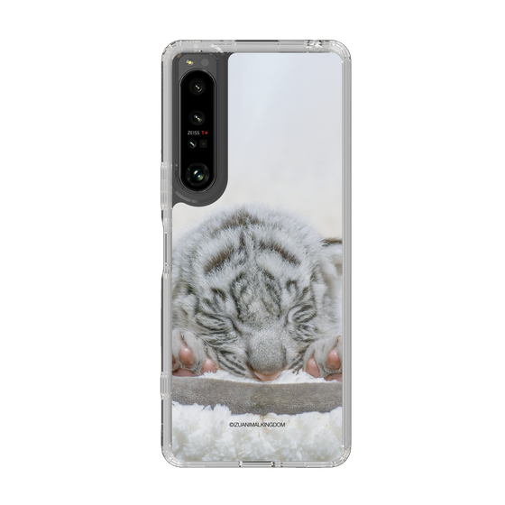 Slim Protection Case［ The Izu Animal Kingdom - White Tiger - Baby Tiger ］