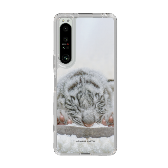 Slim Protection Case［ The Izu Animal Kingdom - White Tiger - Baby Tiger ］