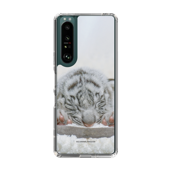 Slim Protection Case［ The Izu Animal Kingdom - White Tiger - Baby Tiger ］