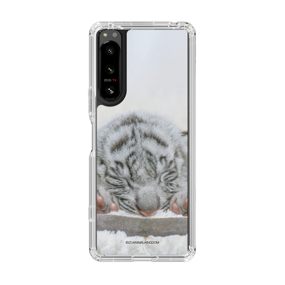 Slim Protection Case［ The Izu Animal Kingdom - White Tiger - Baby Tiger ］