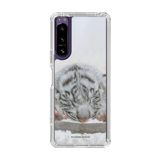 Slim Protection Case［ The Izu Animal Kingdom - White Tiger - Baby Tiger ］