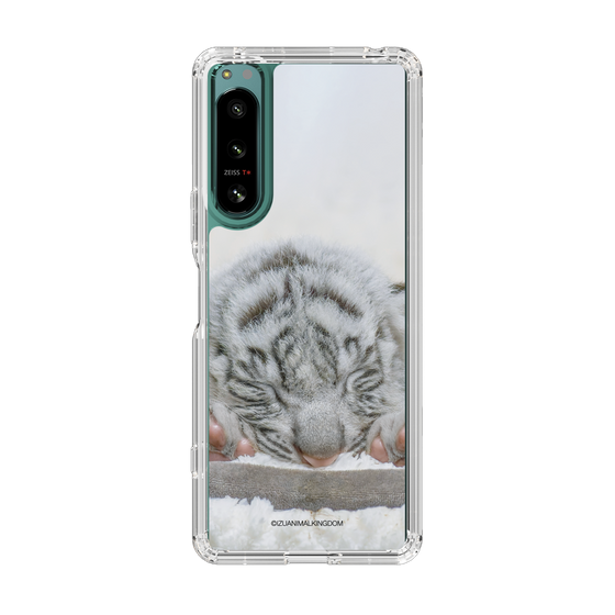 Slim Protection Case［ The Izu Animal Kingdom - White Tiger - Baby Tiger ］