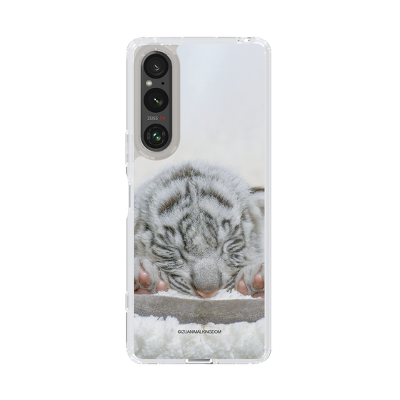 Slim Protection Case［ The Izu Animal Kingdom - White Tiger - Baby Tiger ］