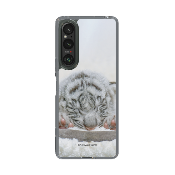 Slim Protection Case［ The Izu Animal Kingdom - White Tiger - Baby Tiger ］