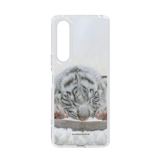 Slim Protection Case［ The Izu Animal Kingdom - White Tiger - Baby Tiger ］
