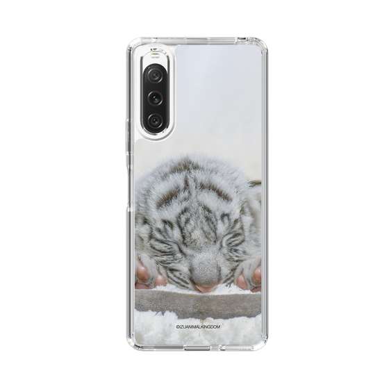Slim Protection Case［ The Izu Animal Kingdom - White Tiger - Baby Tiger ］