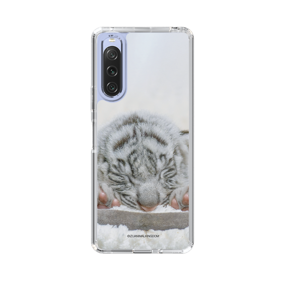 Slim Protection Case［ The Izu Animal Kingdom - White Tiger - Baby Tiger ］