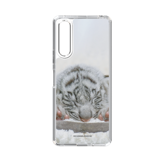 Slim Protection Case［ The Izu Animal Kingdom - White Tiger - Baby Tiger ］