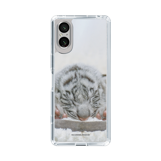 Slim Protection Case［ The Izu Animal Kingdom - White Tiger - Baby Tiger ］