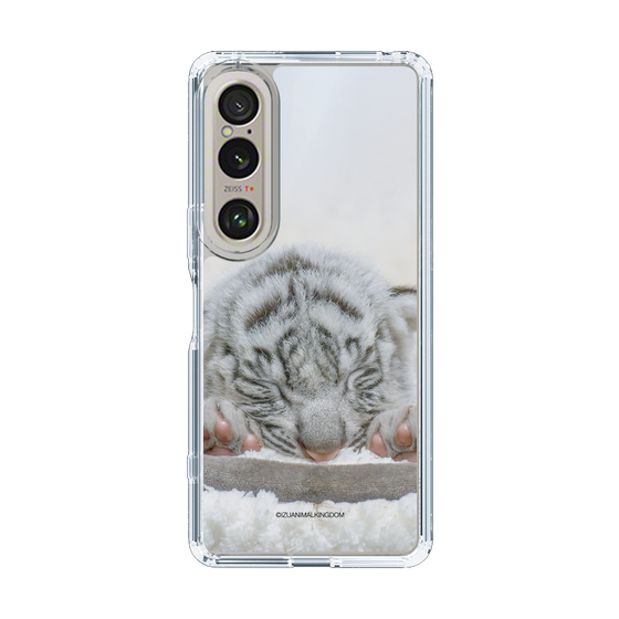 Slim Protection Case［ The Izu Animal Kingdom - White Tiger - Baby Tiger ］