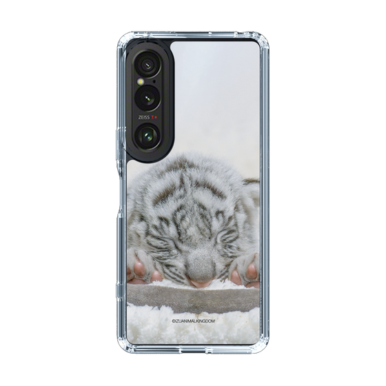 Slim Protection Case［ The Izu Animal Kingdom - White Tiger - Baby Tiger ］