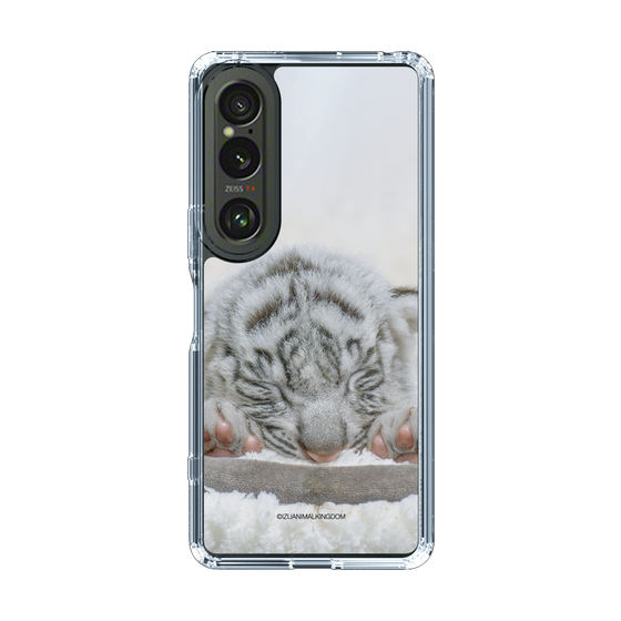 Slim Protection Case［ The Izu Animal Kingdom - White Tiger - Baby Tiger ］