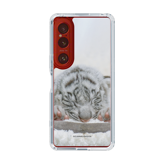 Slim Protection Case［ The Izu Animal Kingdom - White Tiger - Baby Tiger ］