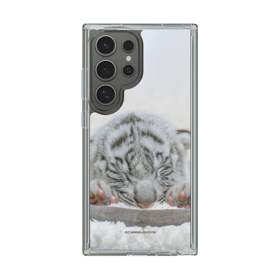 Slim Protection Case［ The Izu Animal Kingdom - White Tiger - Baby Tiger ］