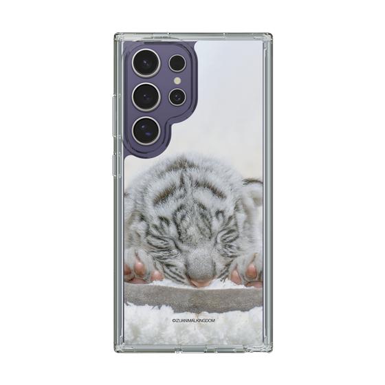 Slim Protection Case［ The Izu Animal Kingdom - White Tiger - Baby Tiger ］